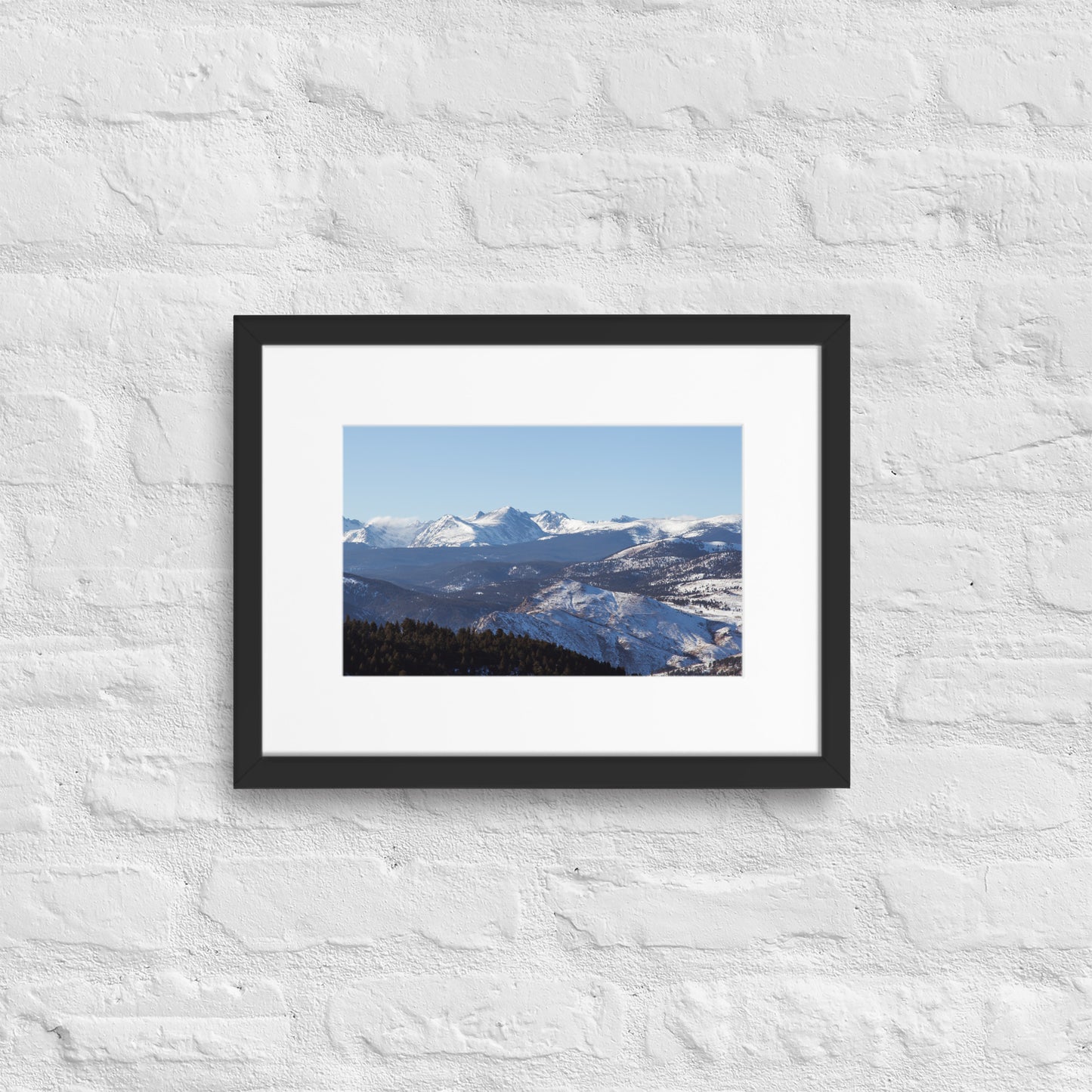 The Rockies Snow Capped Edition