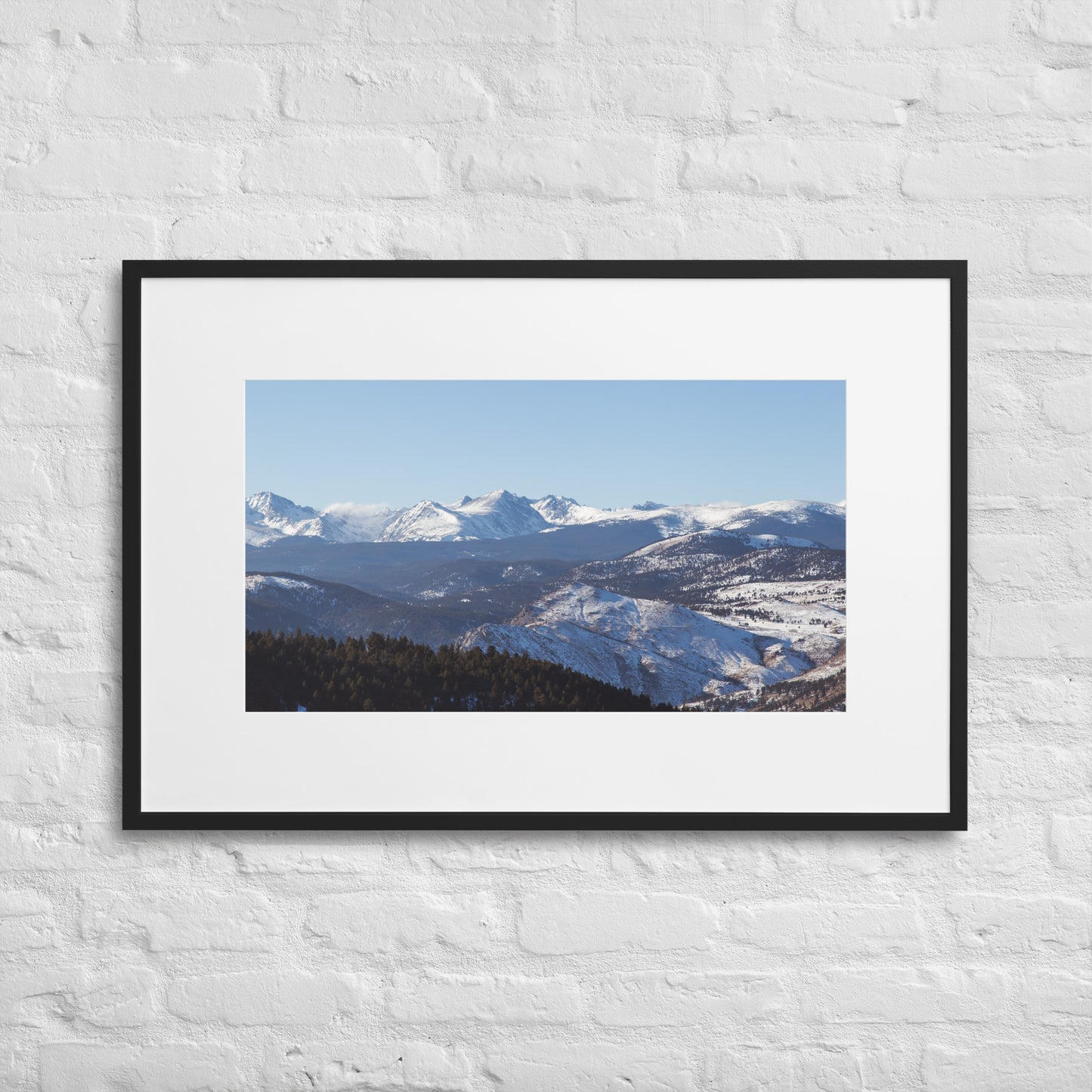 The Rockies Snow Capped Edition