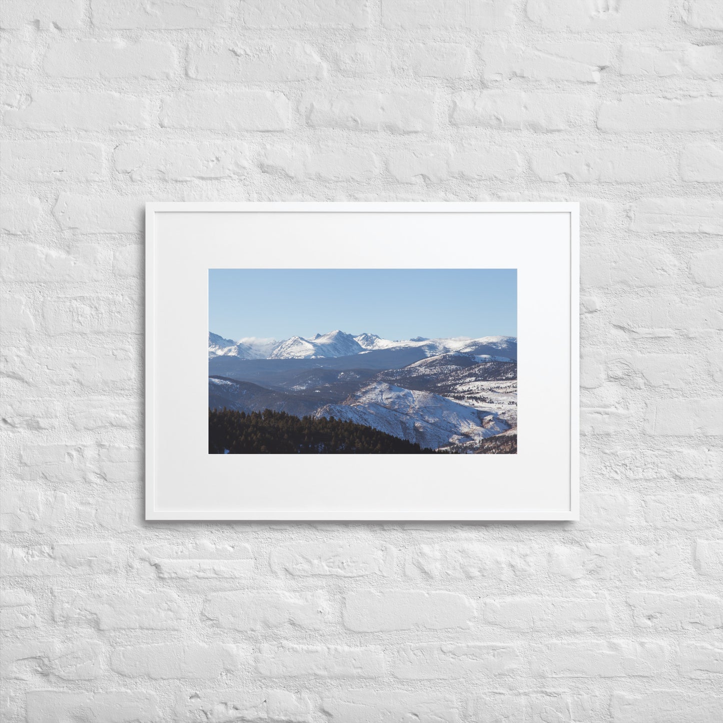 The Rockies Snow Capped Edition