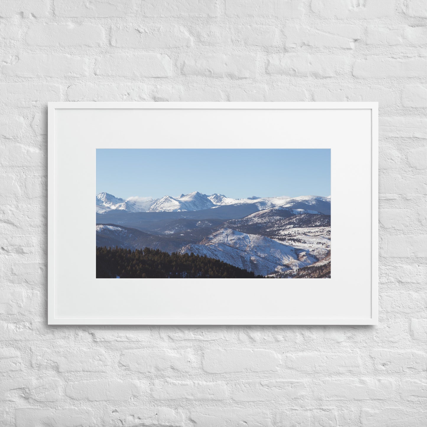 The Rockies Snow Capped Edition