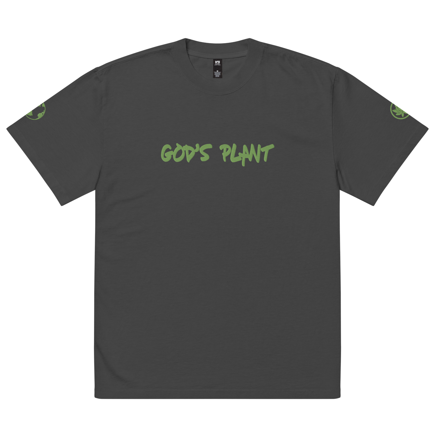 GOD'S PLANT - EARTH EDITION - OVERSIZED TEE
