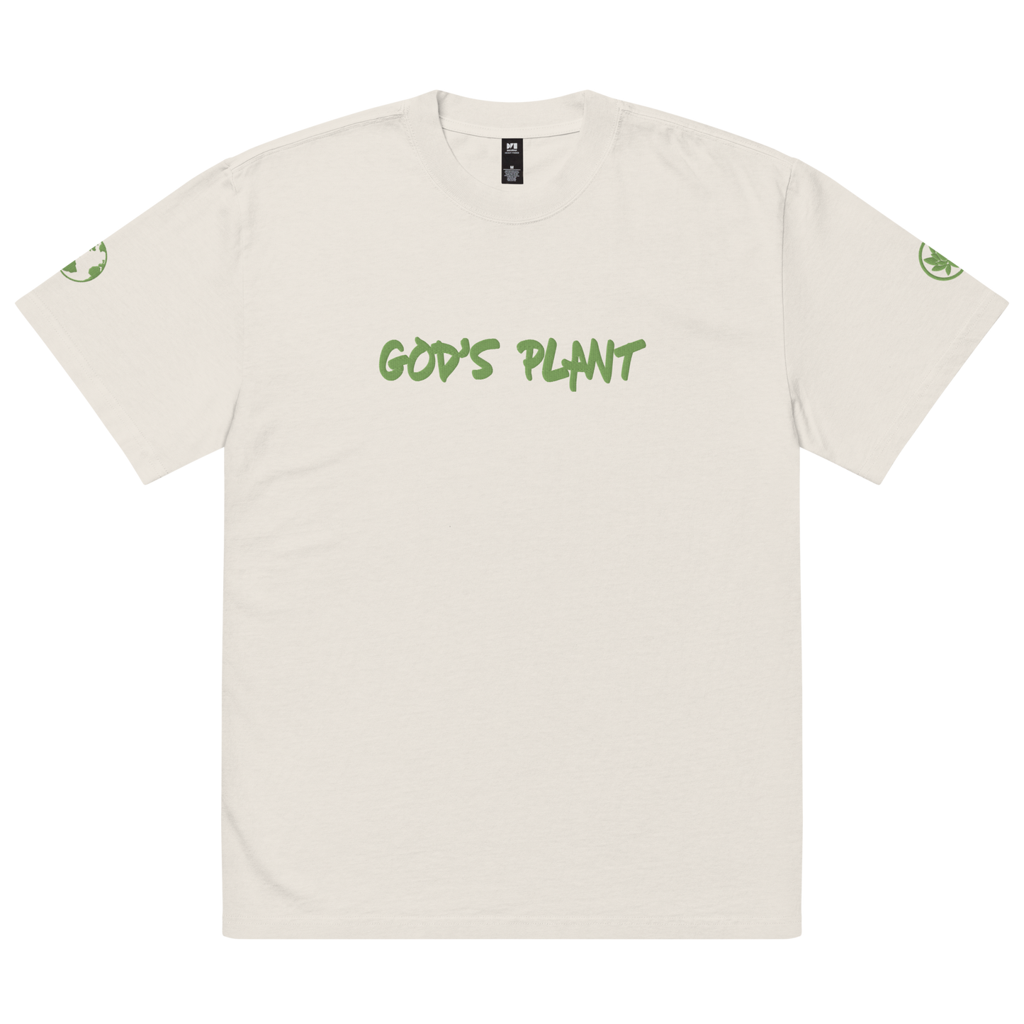 GOD'S PLANT - EARTH EDITION - OVERSIZED TEE