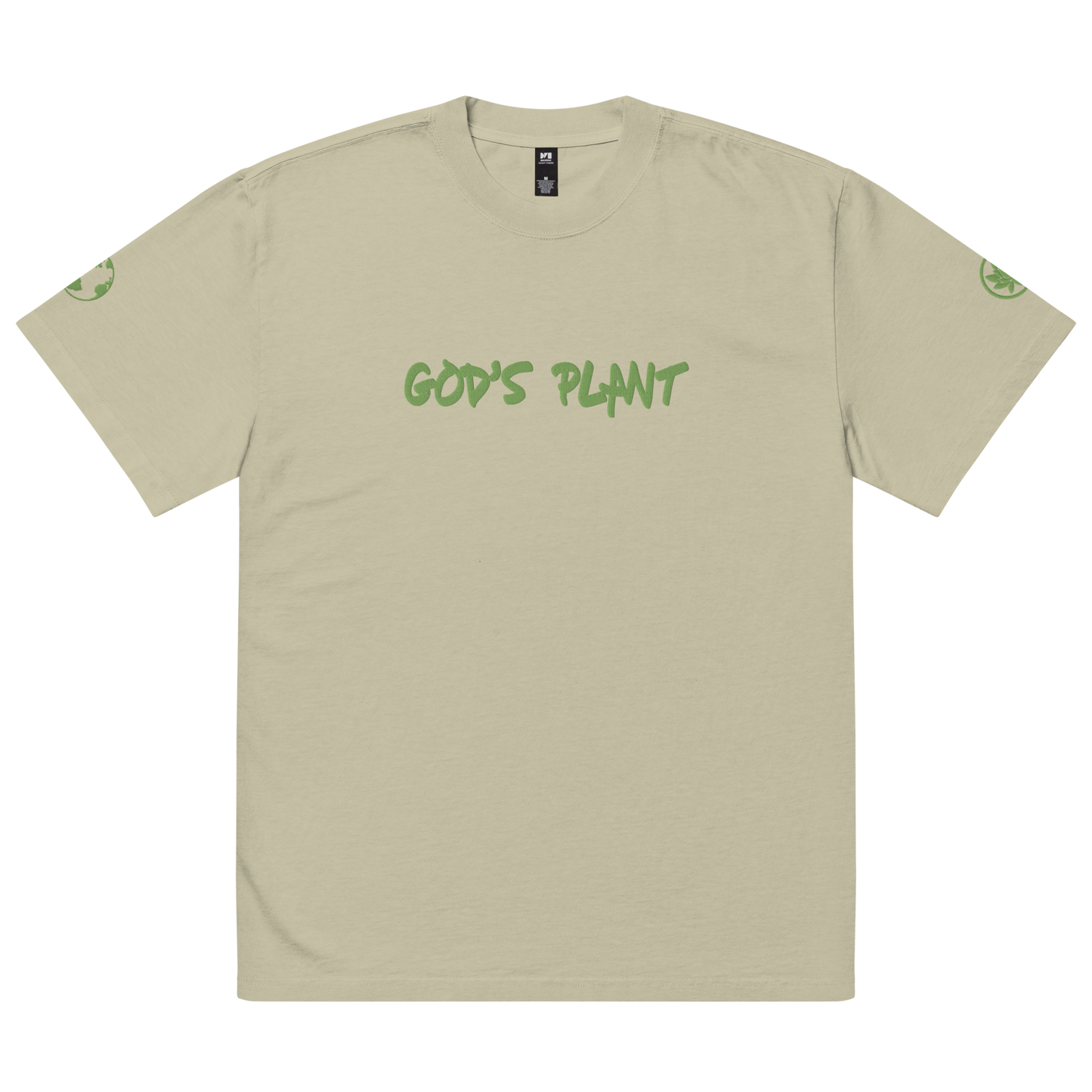 GOD'S PLANT - EARTH EDITION - OVERSIZED TEE
