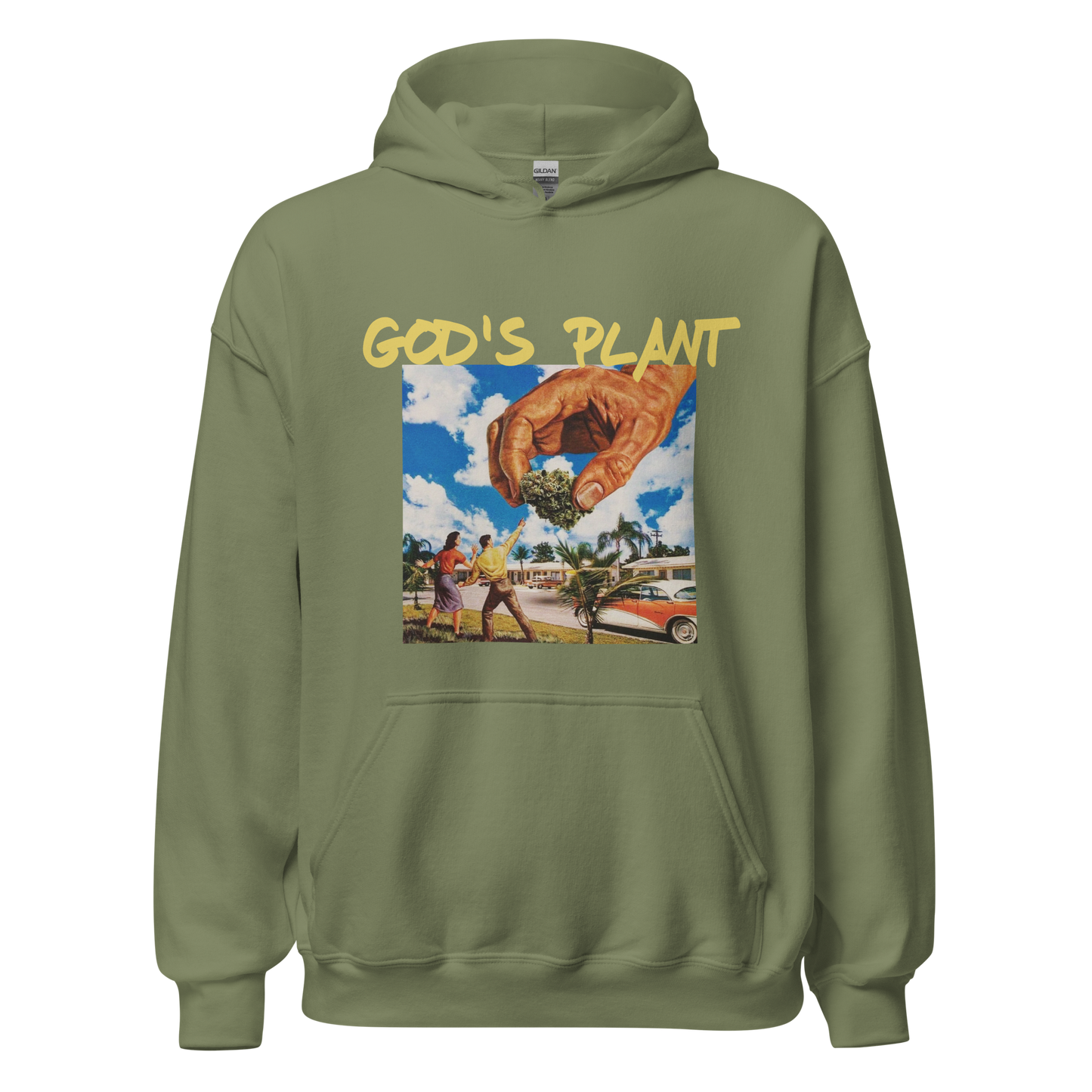 GOD'S PLANT - FINE ART EDITION - HOODIE