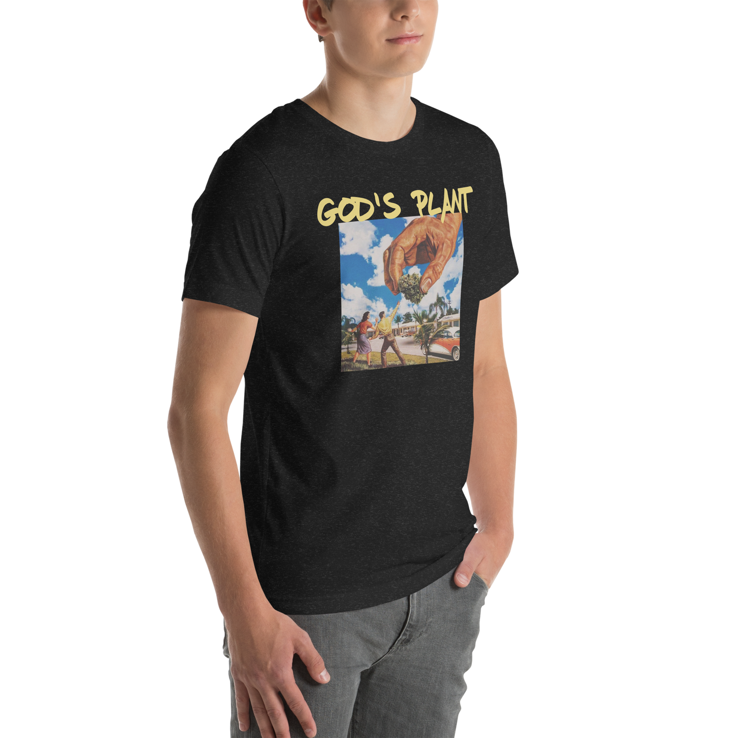 GOD'S PLANT FINE ART EDITION TEE