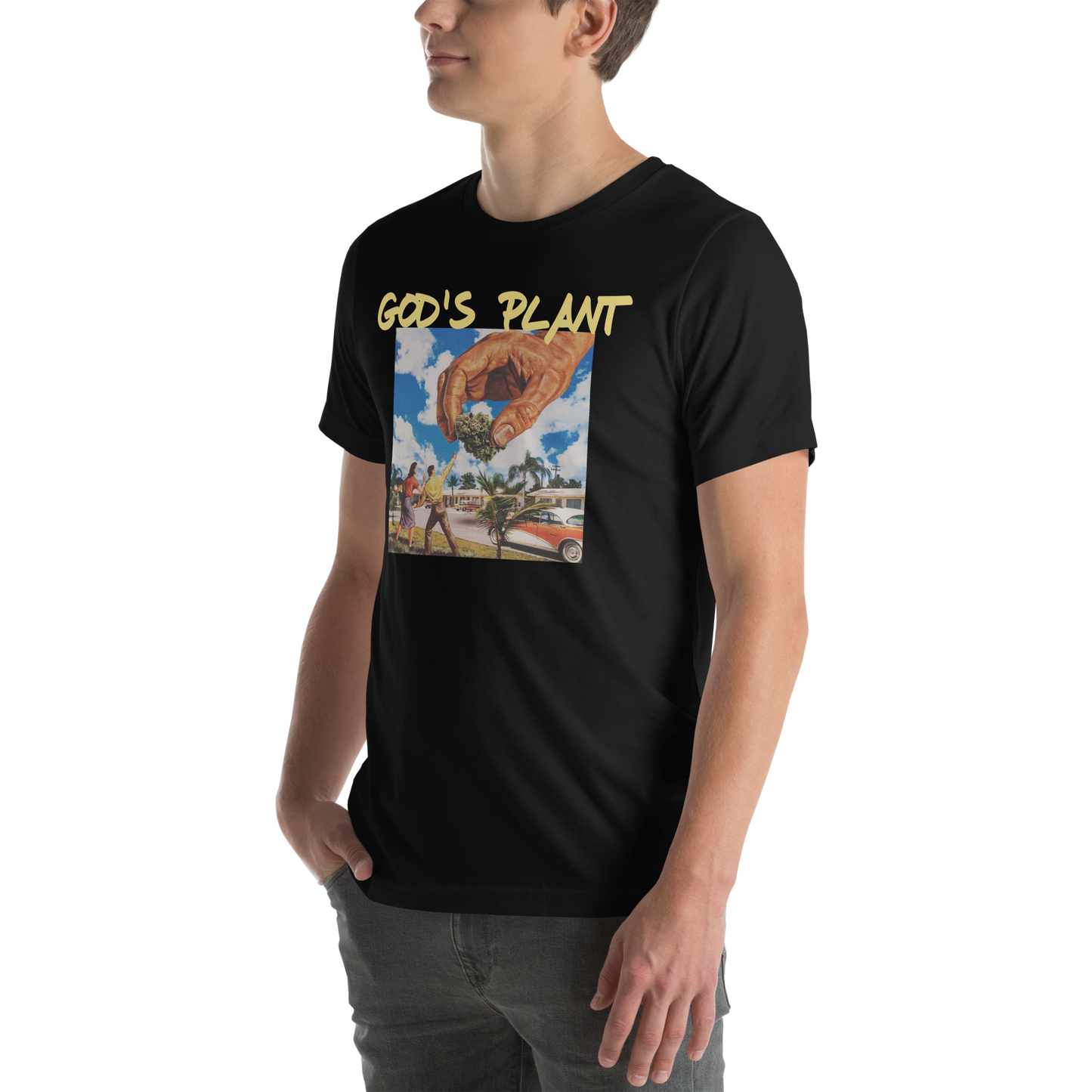 GOD'S PLANT FINE ART EDITION TEE