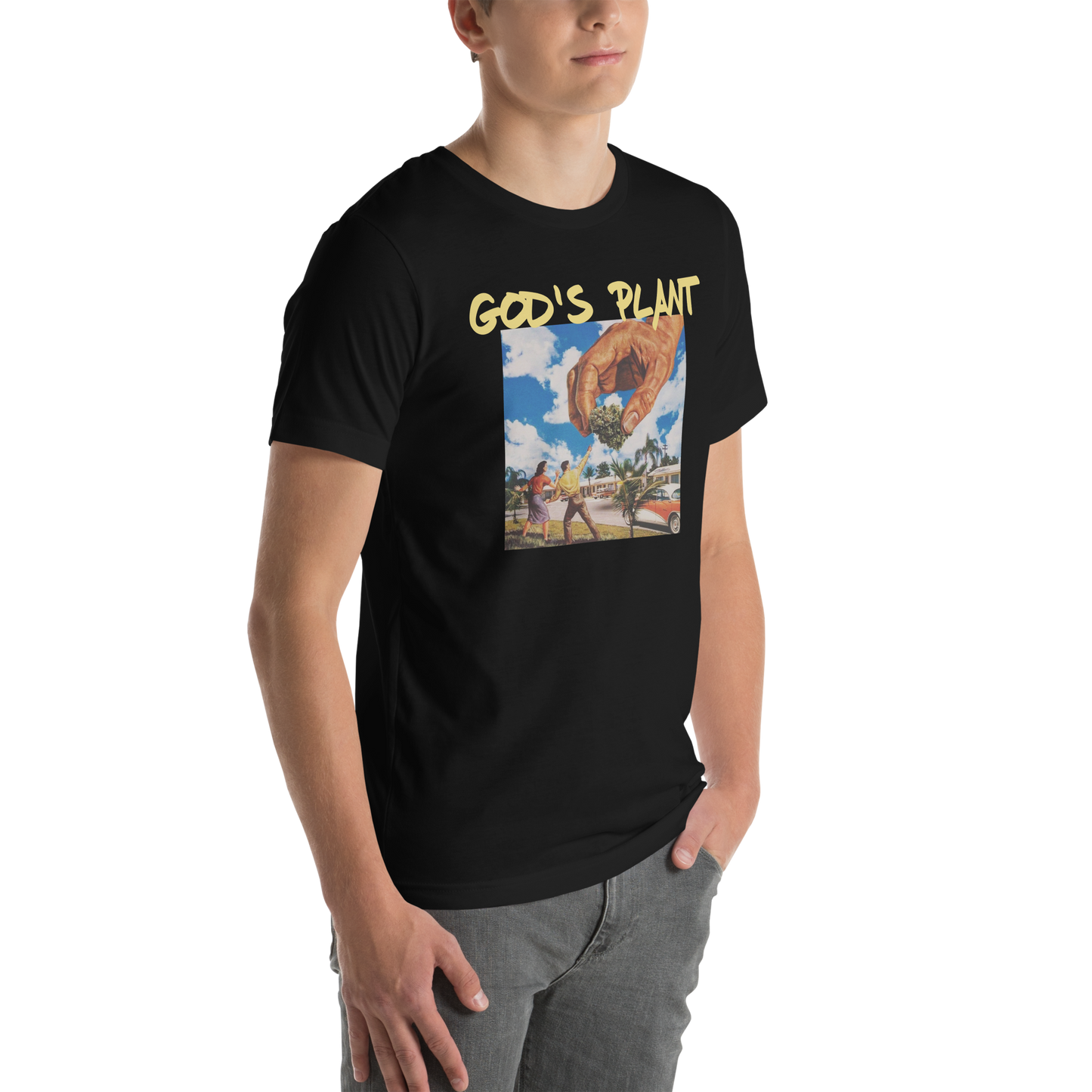 GOD'S PLANT FINE ART EDITION TEE