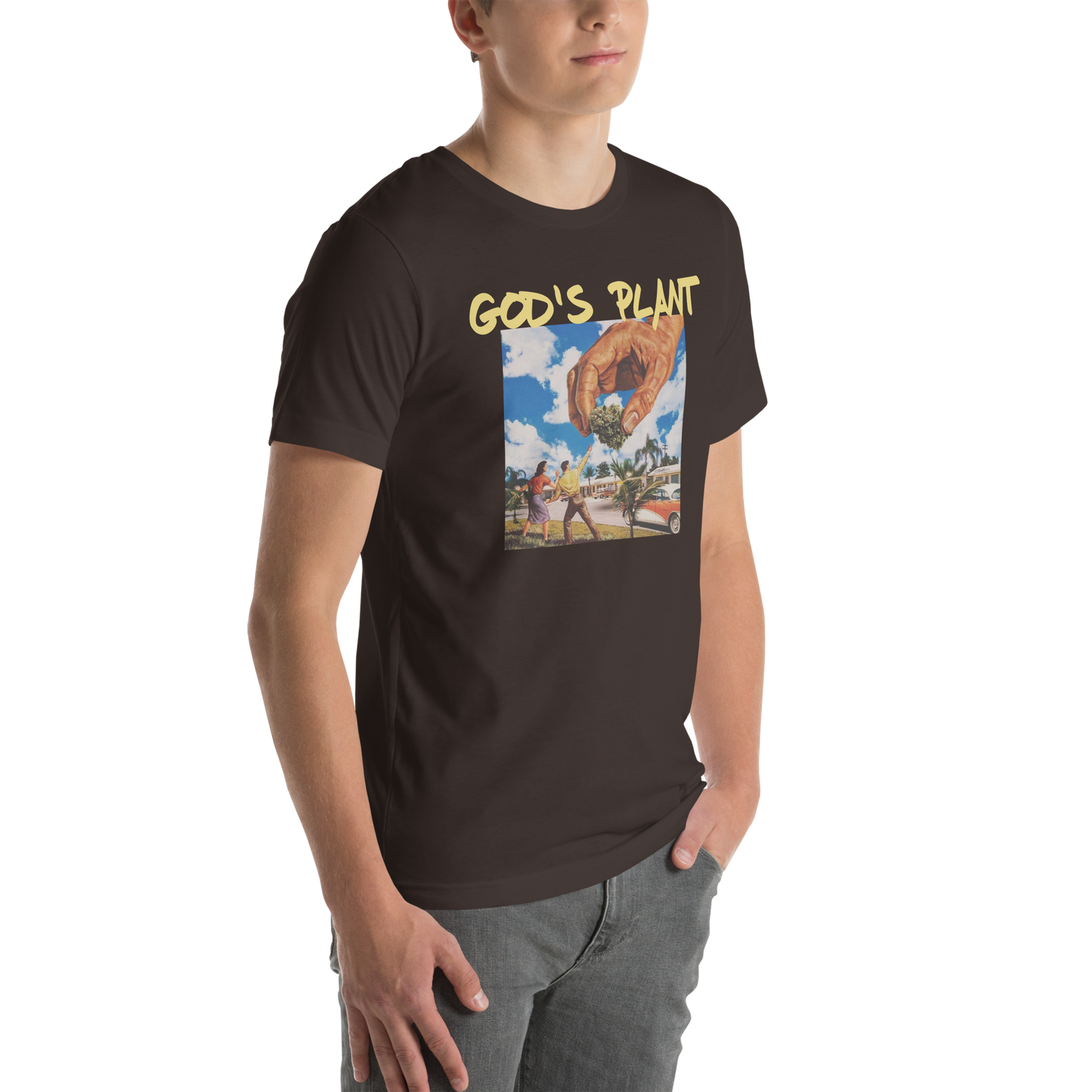 GOD'S PLANT FINE ART EDITION TEE
