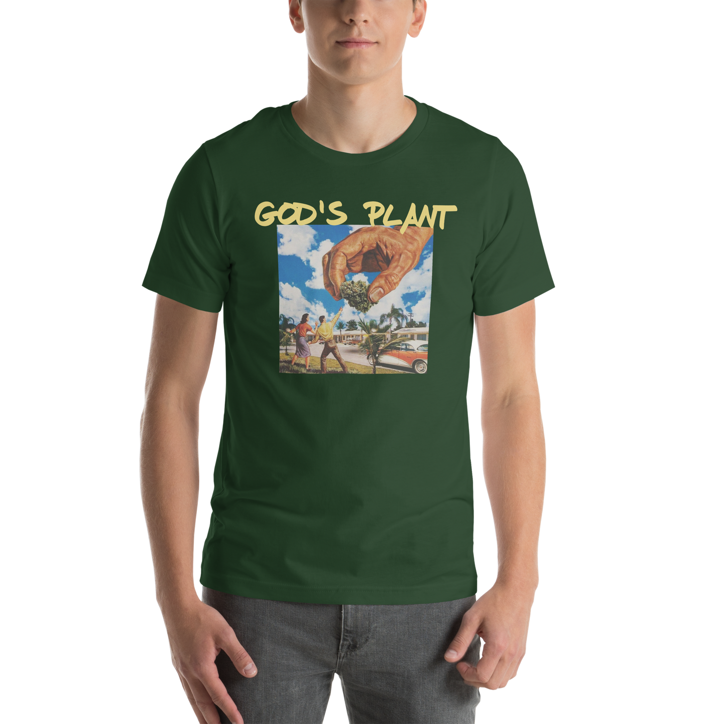 GOD'S PLANT FINE ART EDITION TEE