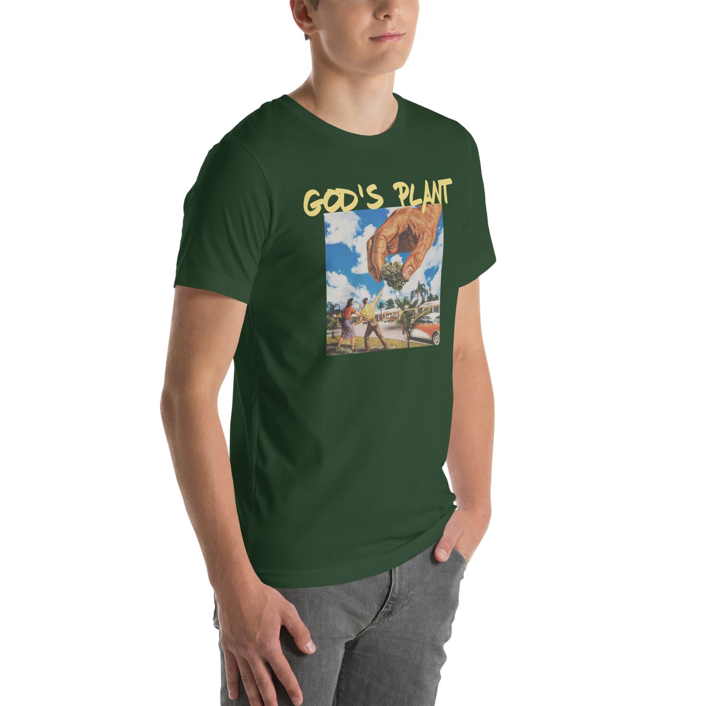 GOD'S PLANT FINE ART EDITION TEE