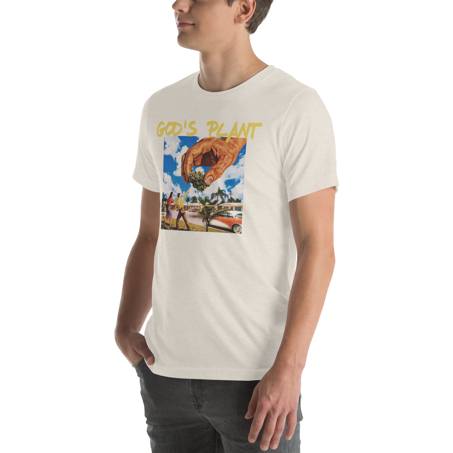 GOD'S PLANT FINE ART EDITION TEE