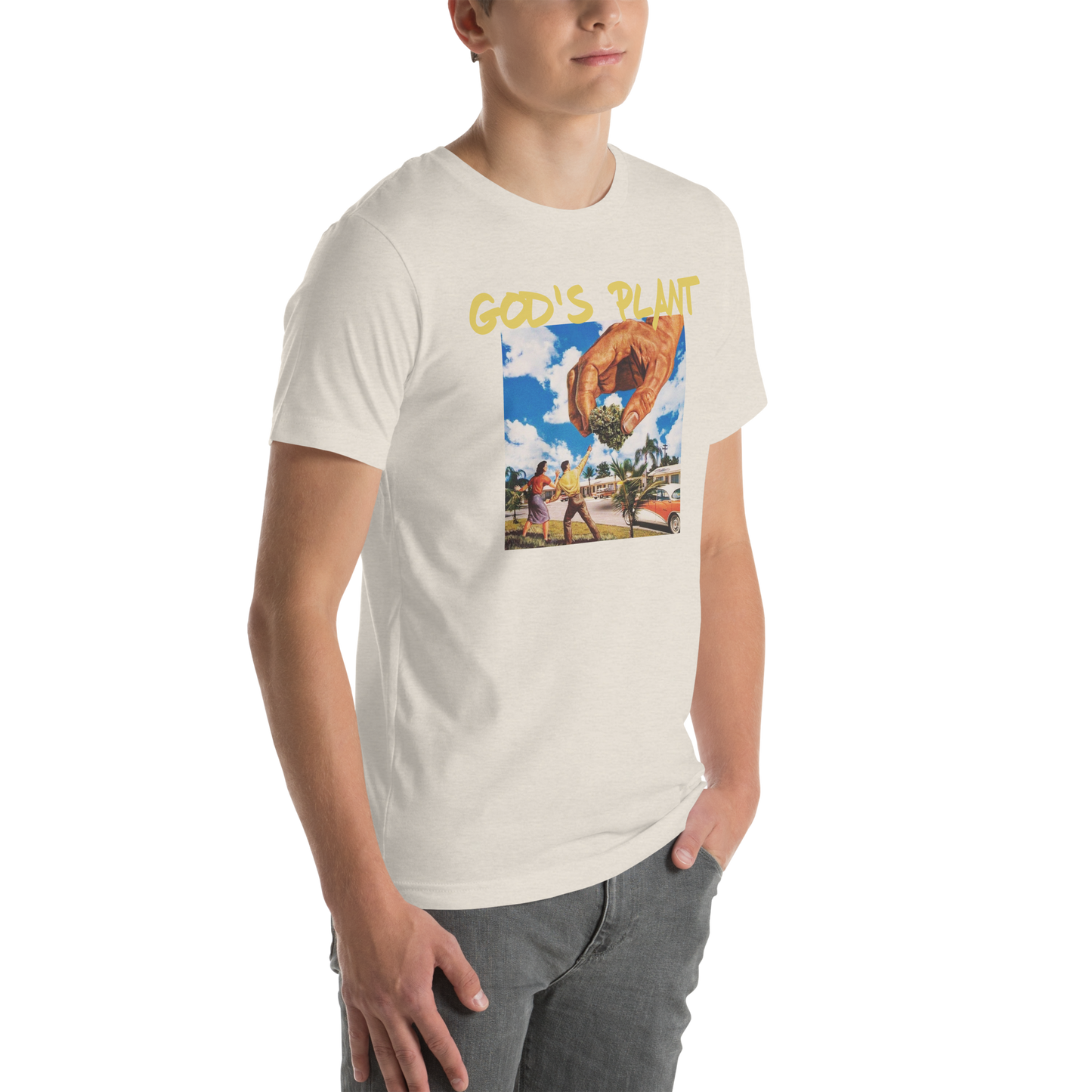 GOD'S PLANT FINE ART EDITION TEE