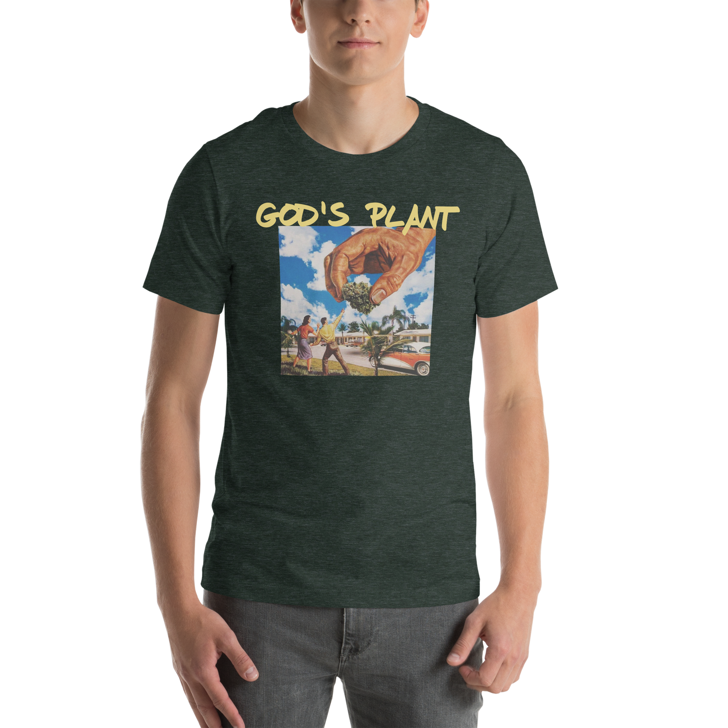 GOD'S PLANT FINE ART EDITION TEE