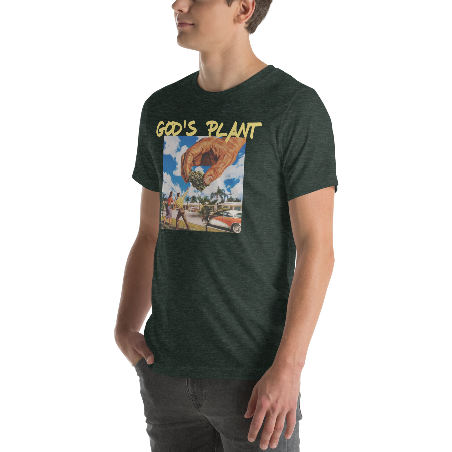 GOD'S PLANT FINE ART EDITION TEE