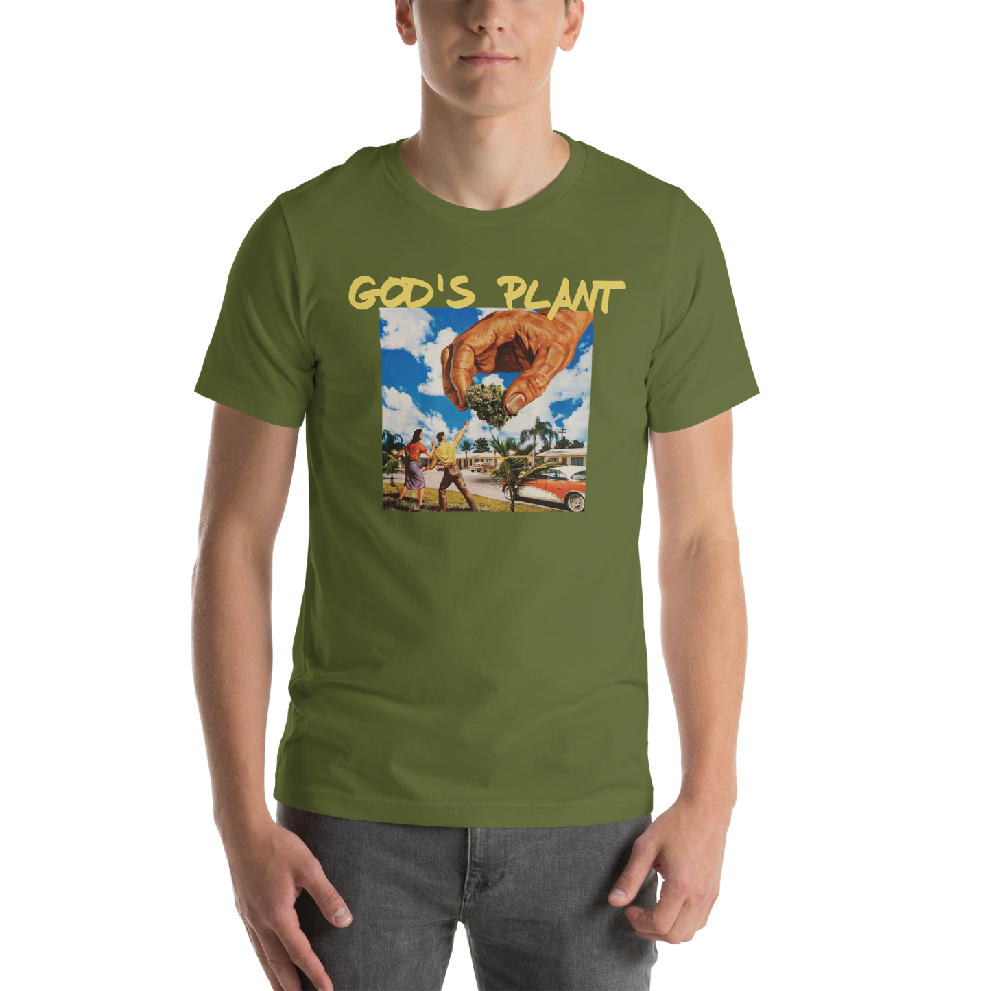 GOD'S PLANT FINE ART EDITION TEE