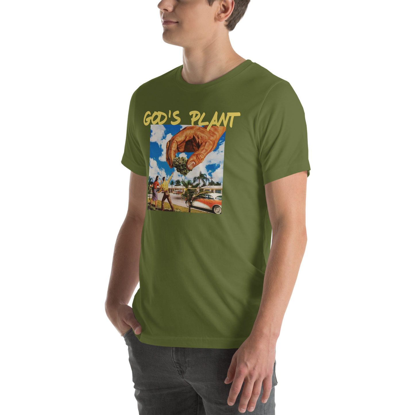 GOD'S PLANT FINE ART EDITION TEE