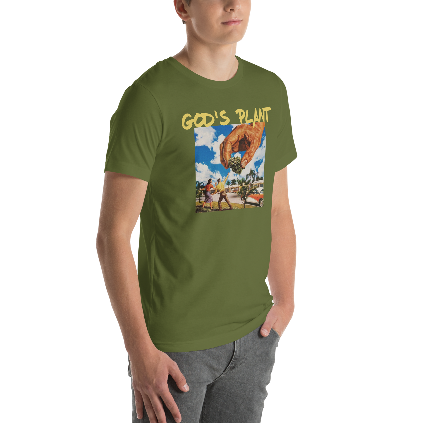 GOD'S PLANT FINE ART EDITION TEE