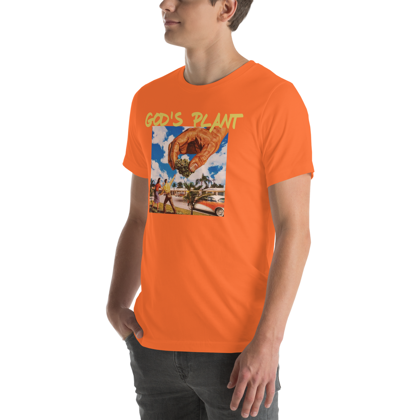 GOD'S PLANT FINE ART EDITION TEE