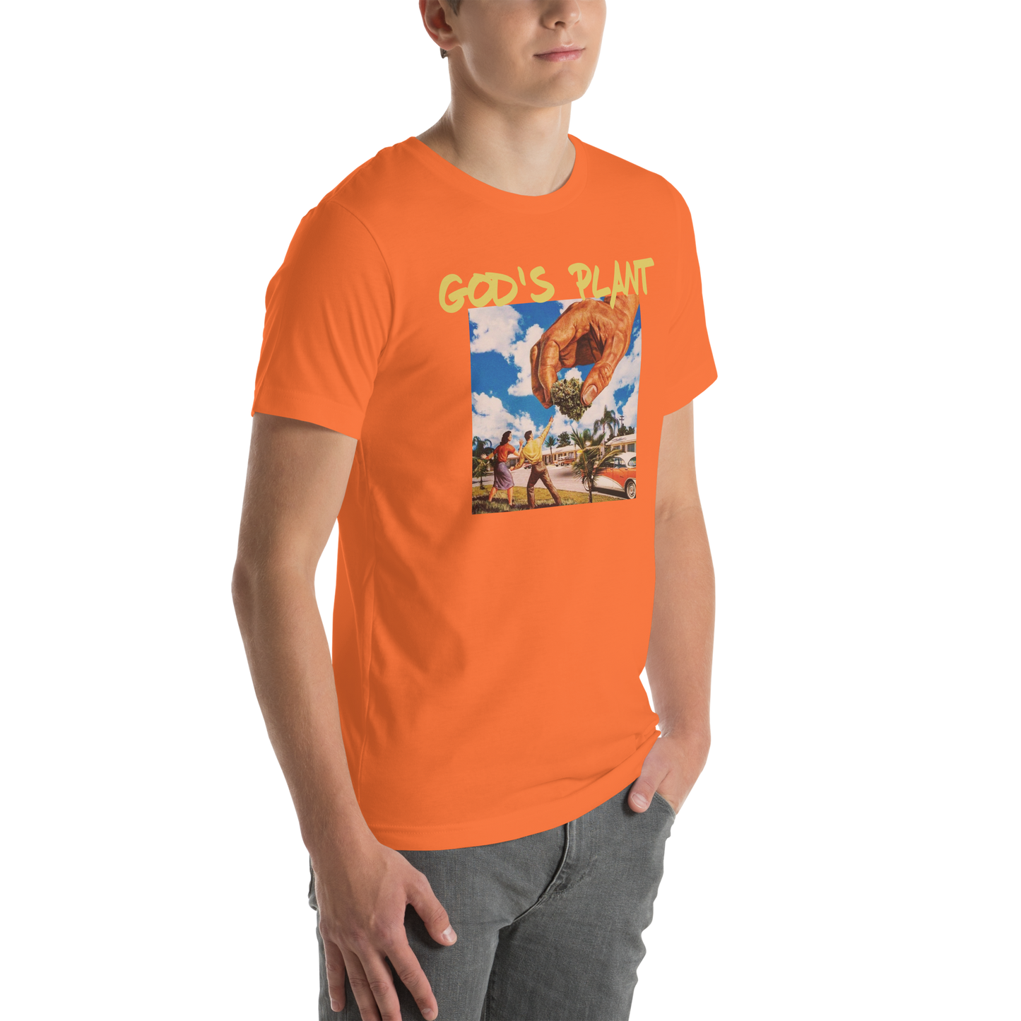 GOD'S PLANT FINE ART EDITION TEE