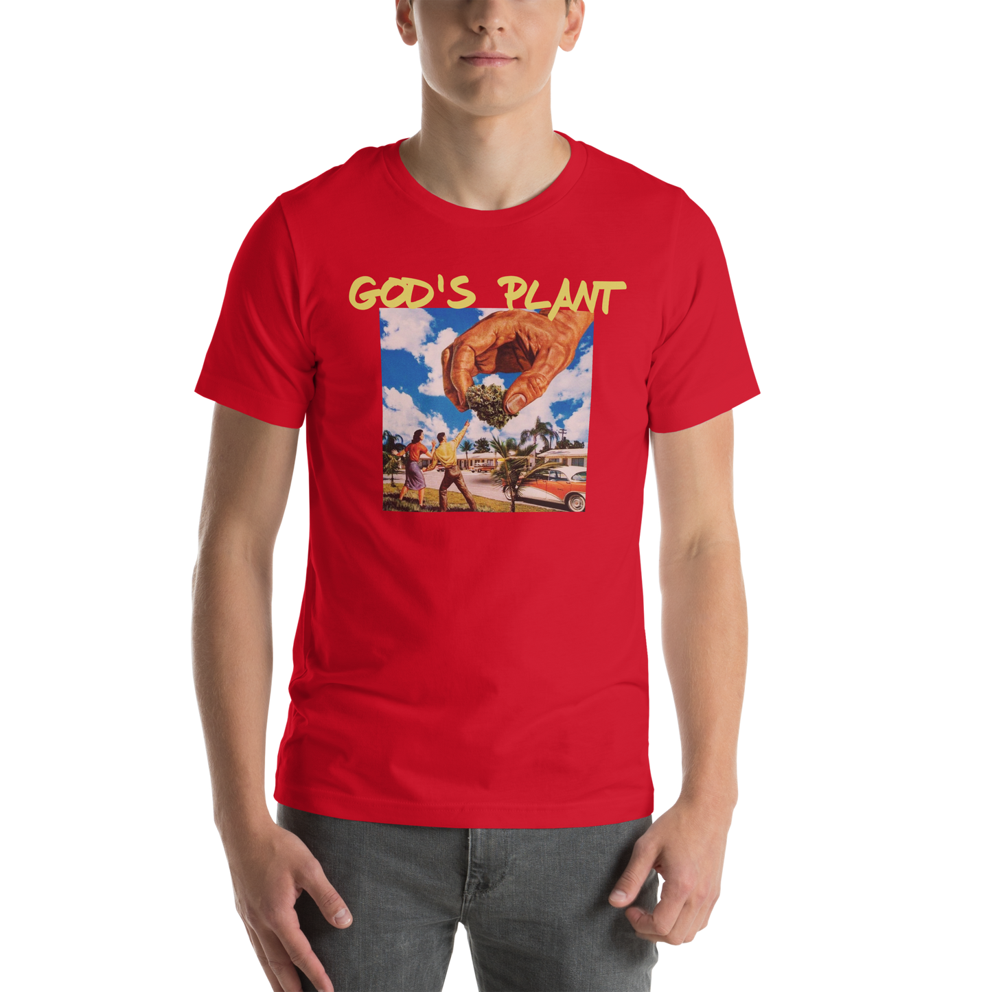 GOD'S PLANT FINE ART EDITION TEE