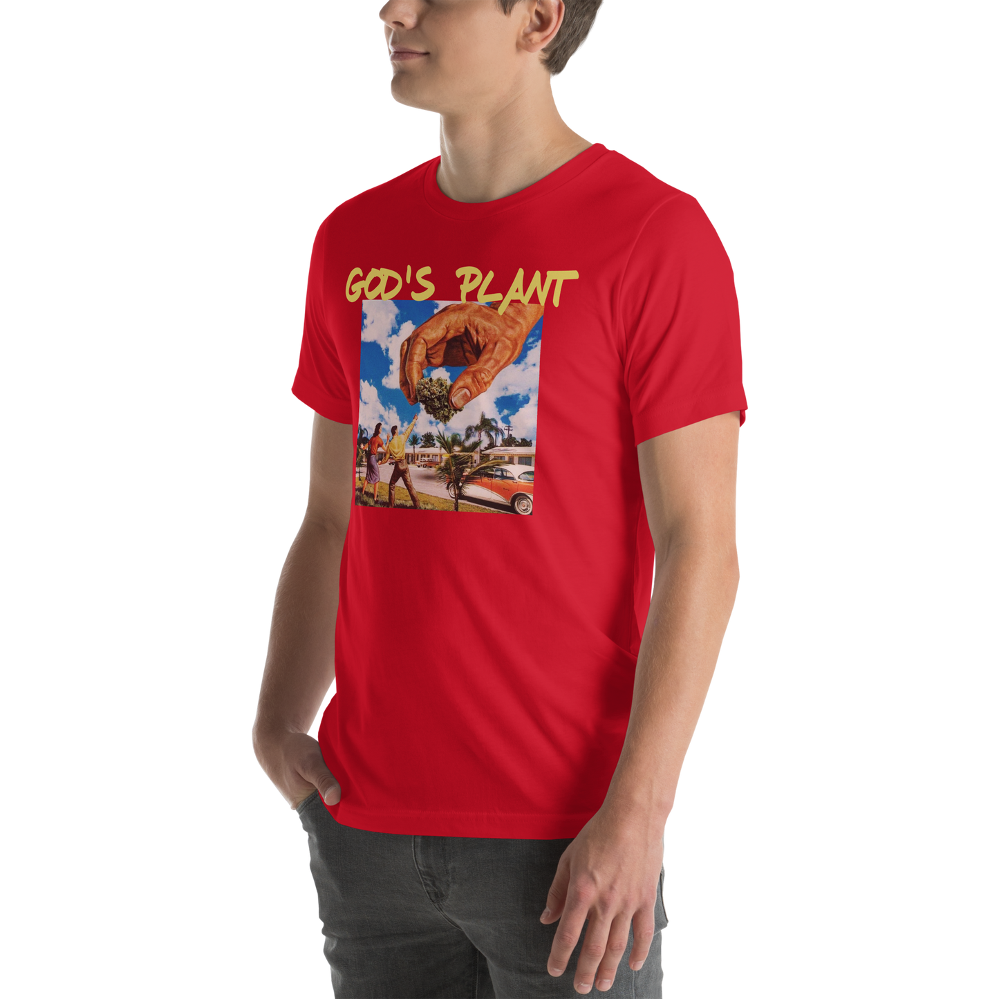 GOD'S PLANT FINE ART EDITION TEE