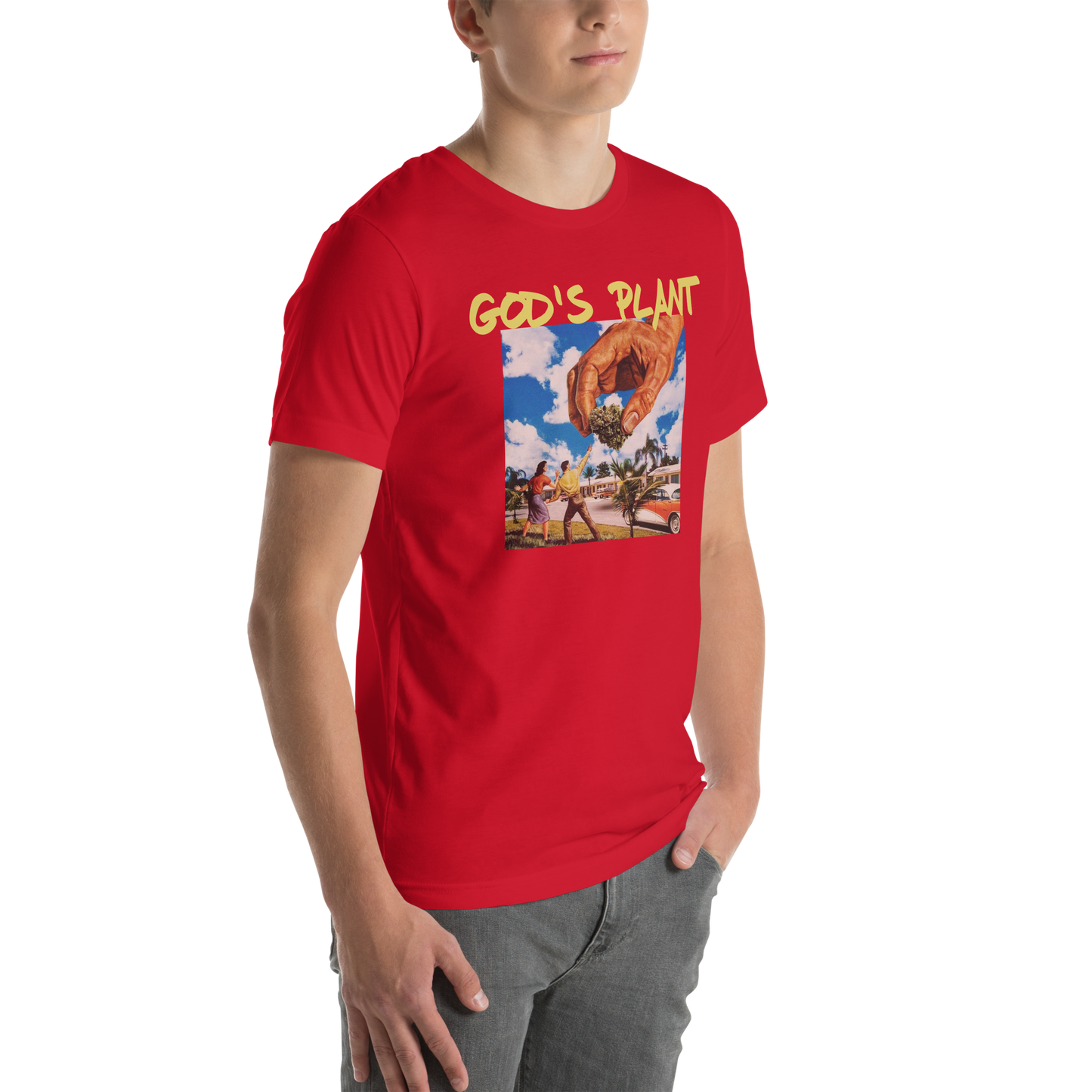GOD'S PLANT FINE ART EDITION TEE