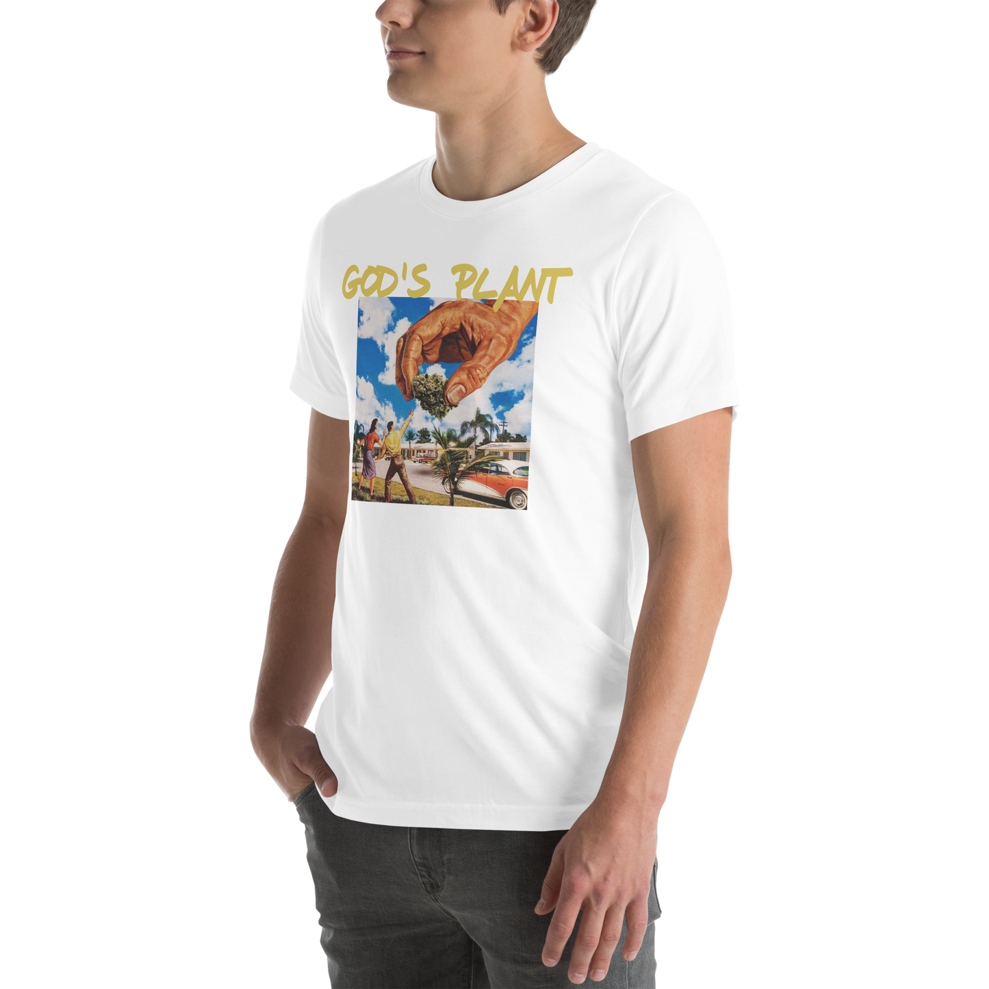 GOD'S PLANT FINE ART EDITION TEE