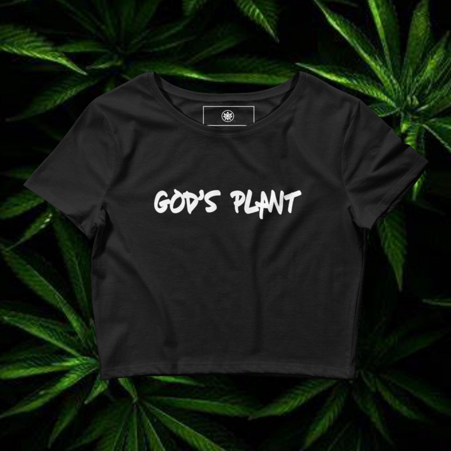 GOD'S PLANT - LADIES CROP TOP