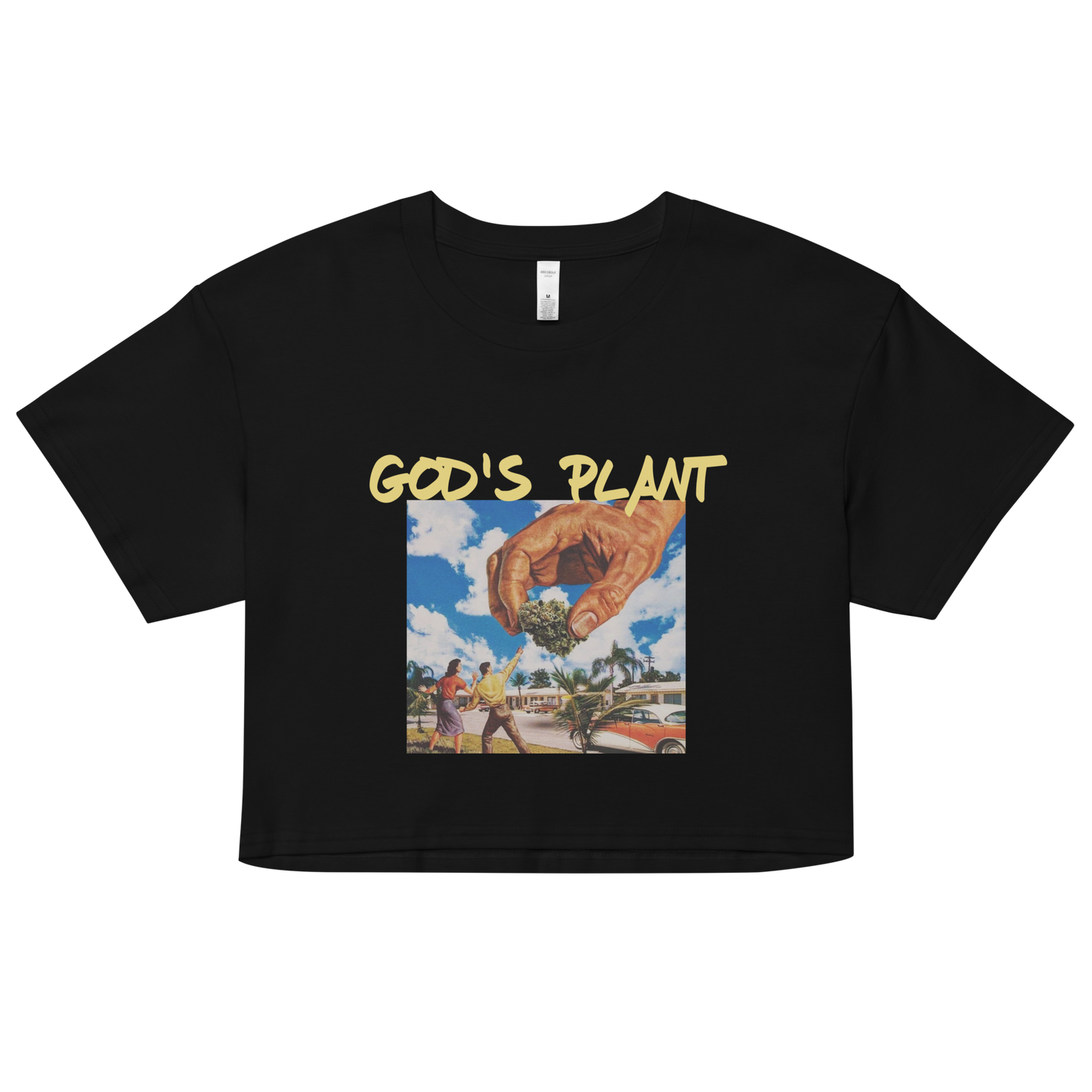 GOD'S PLANT - FINE ART EDITION - CROP TOP