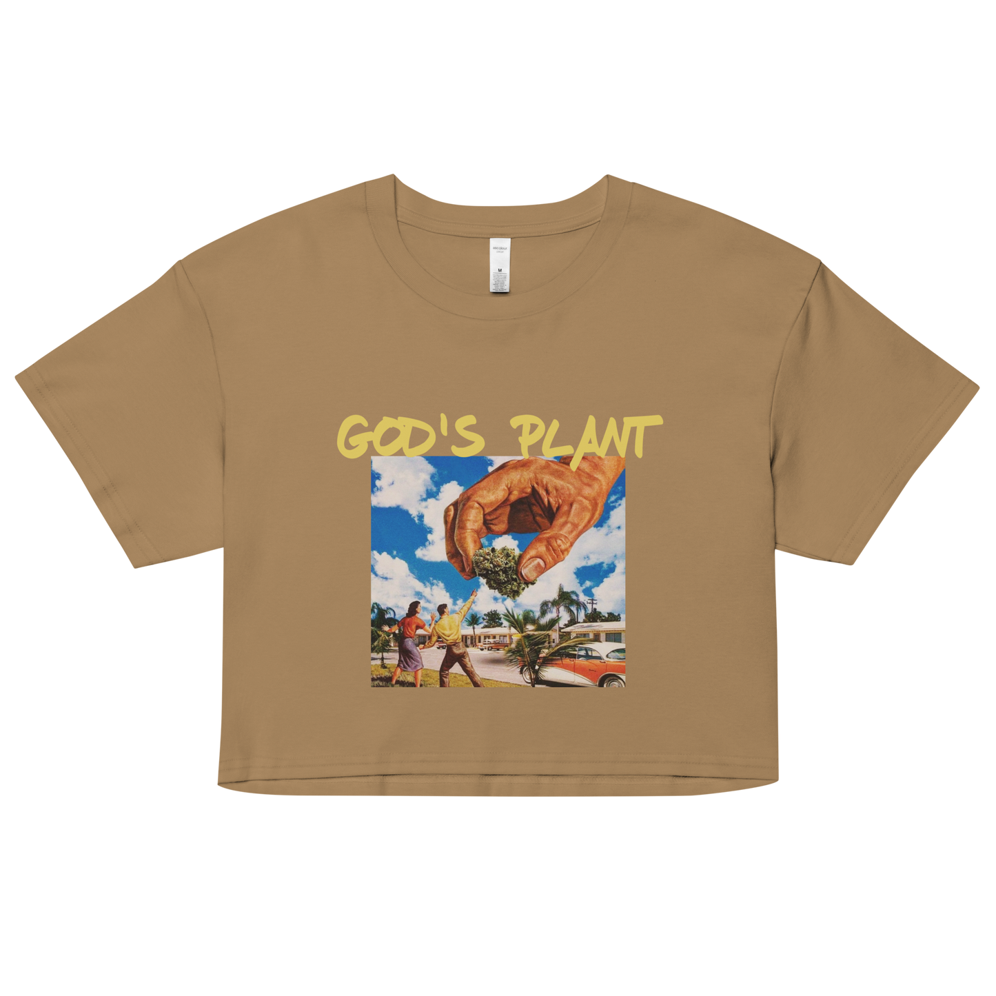 GOD'S PLANT - FINE ART EDITION - CROP TOP
