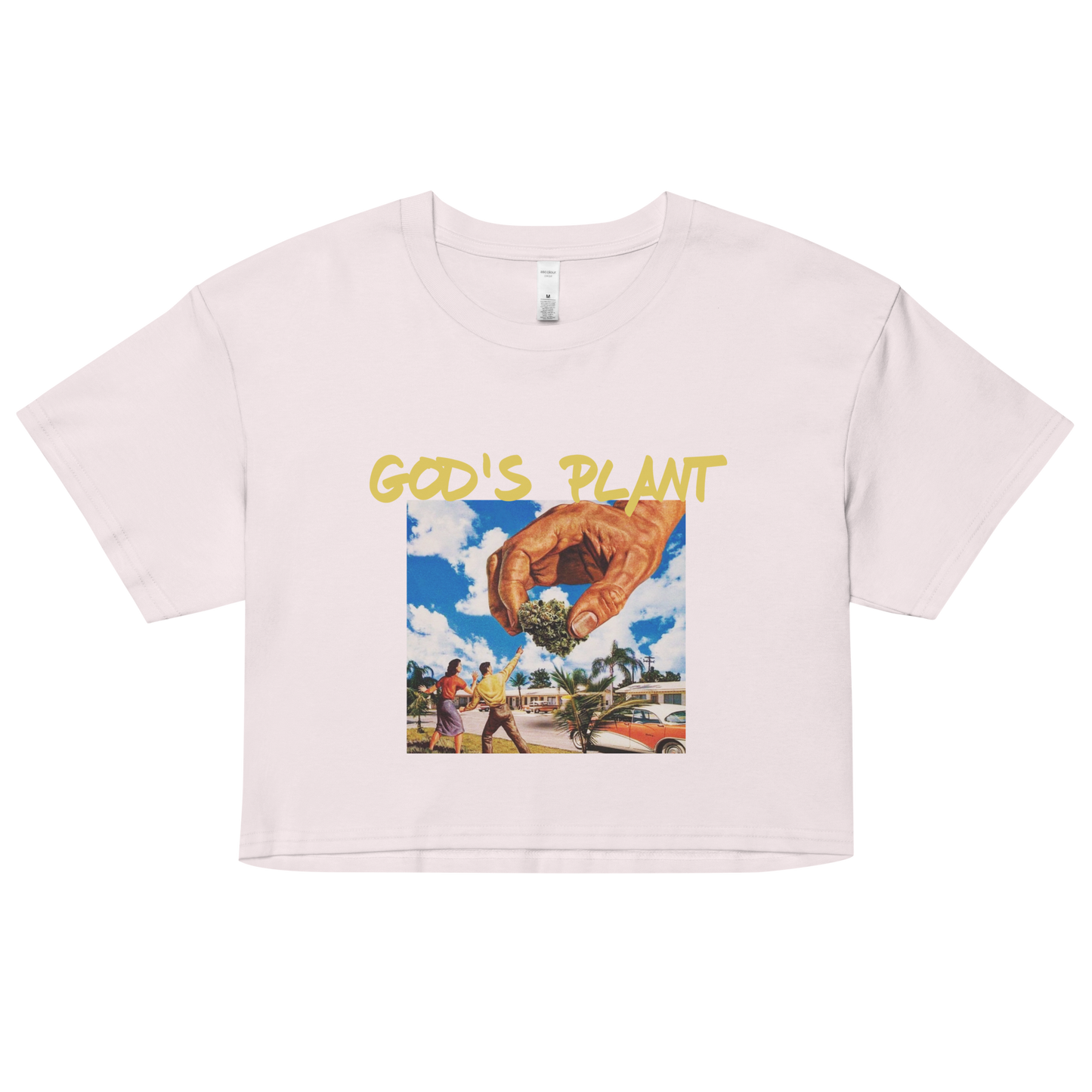 GOD'S PLANT - FINE ART EDITION - CROP TOP