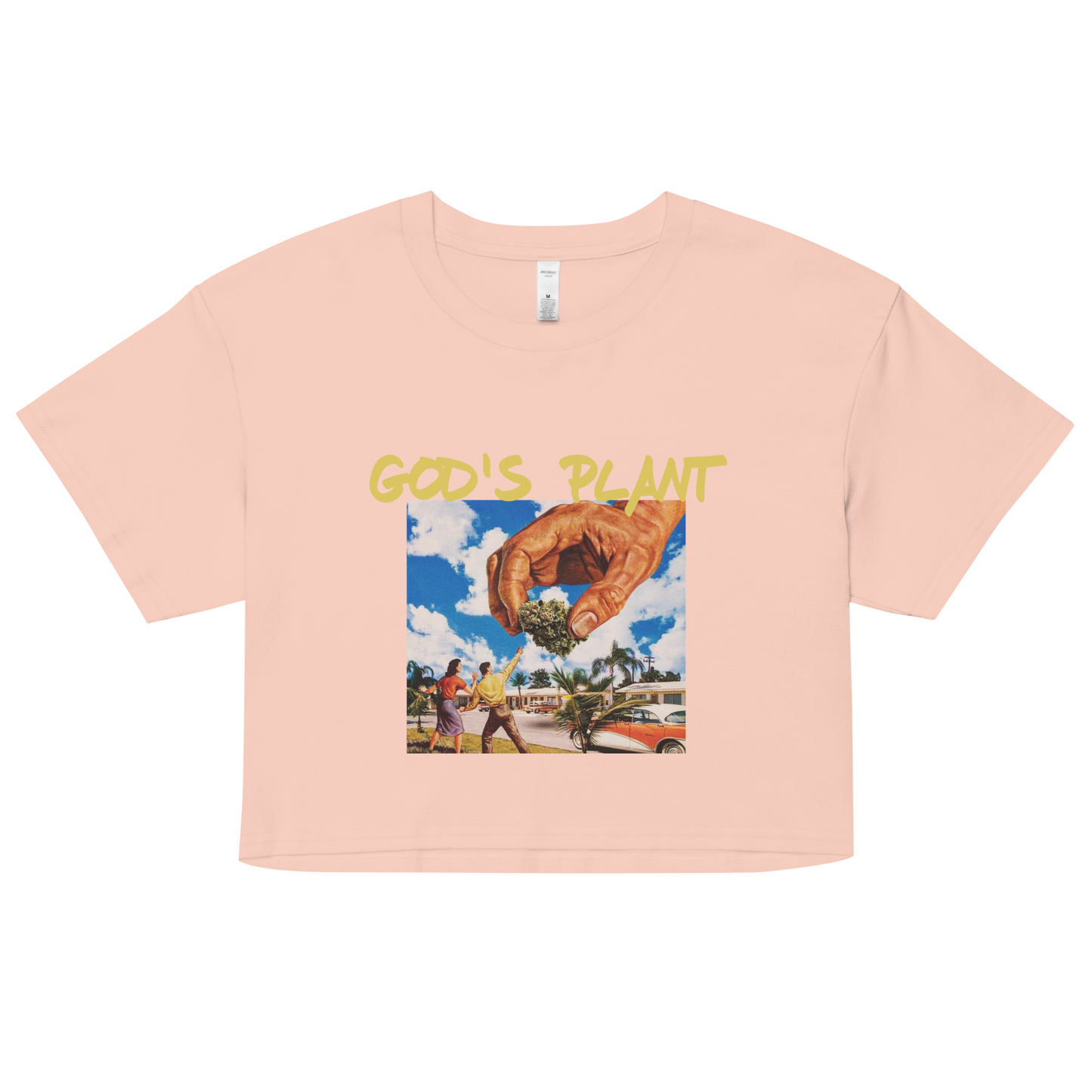 GOD'S PLANT - FINE ART EDITION - CROP TOP