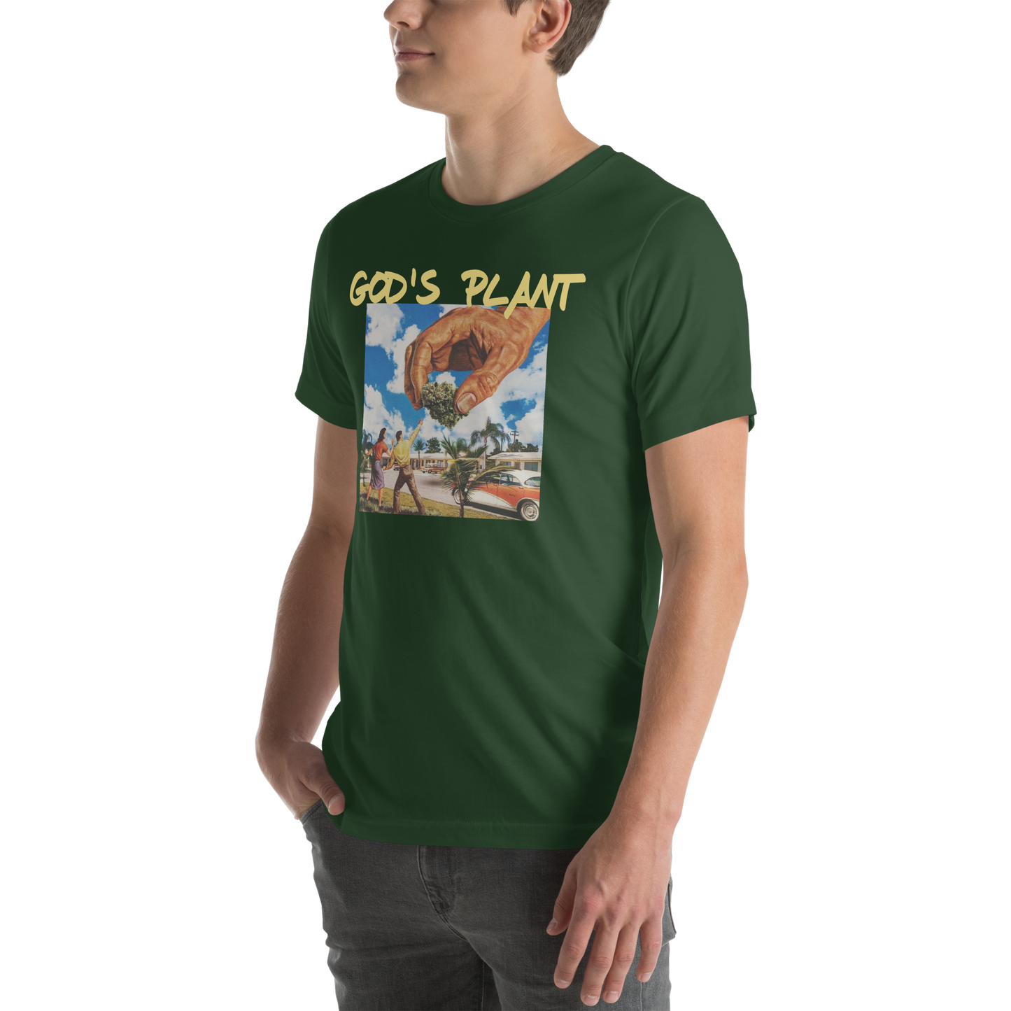 GOD'S PLANT FINE ART EDITION TEE