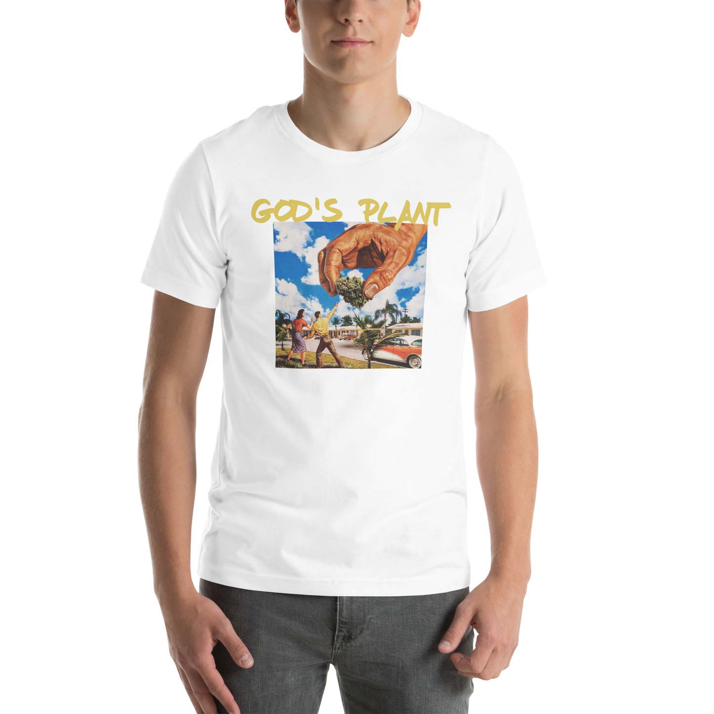 GOD'S PLANT FINE ART EDITION TEE