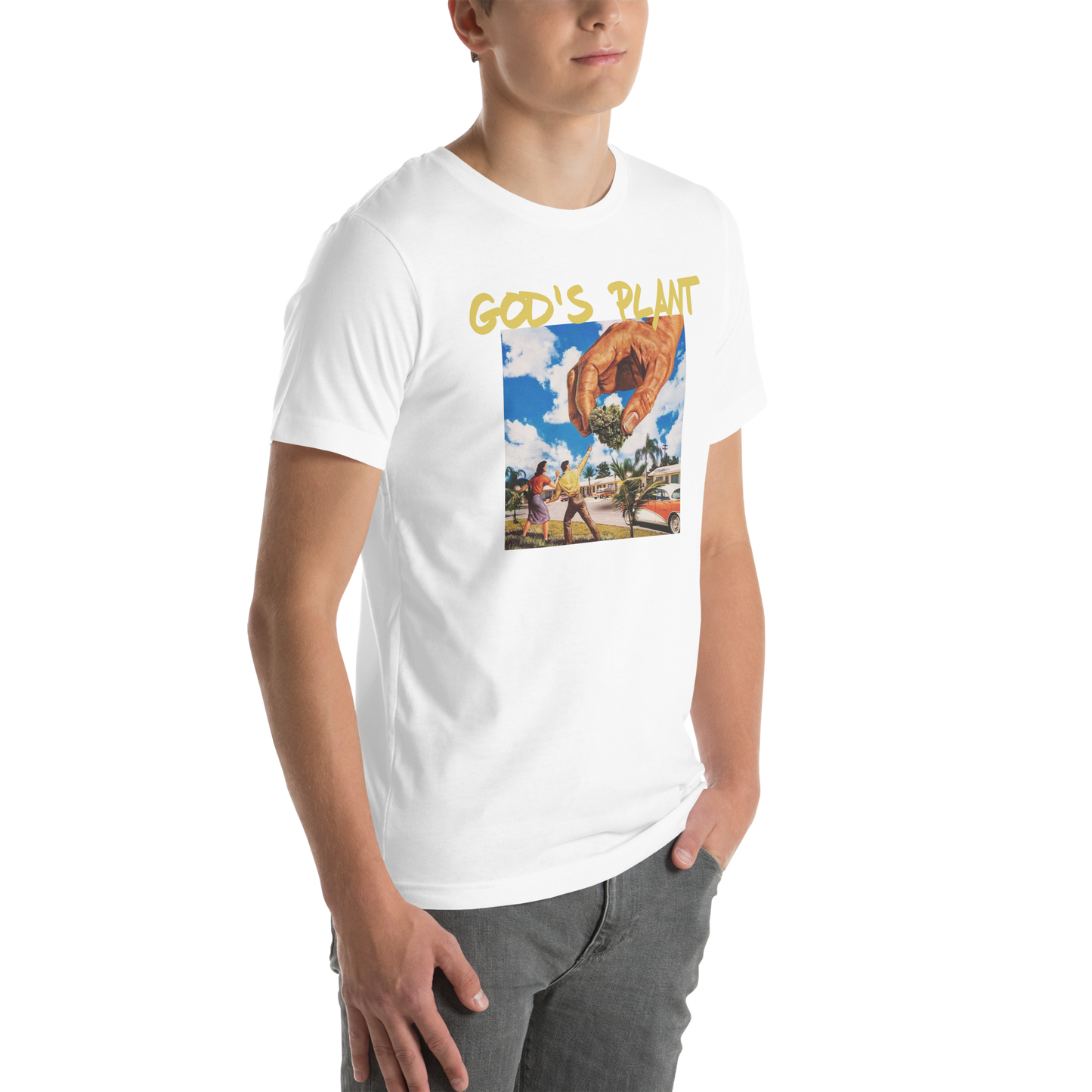 GOD'S PLANT FINE ART EDITION TEE