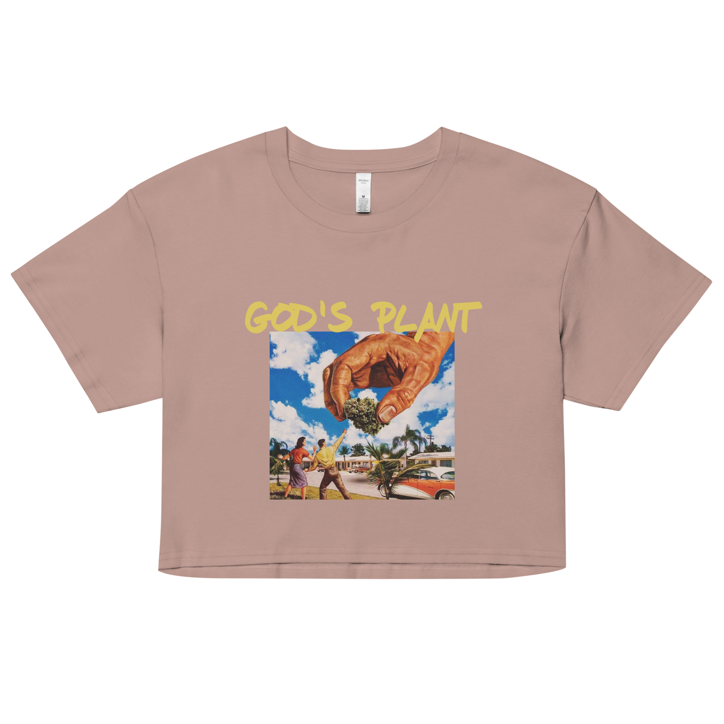 GOD'S PLANT - FINE ART EDITION - CROP TOP