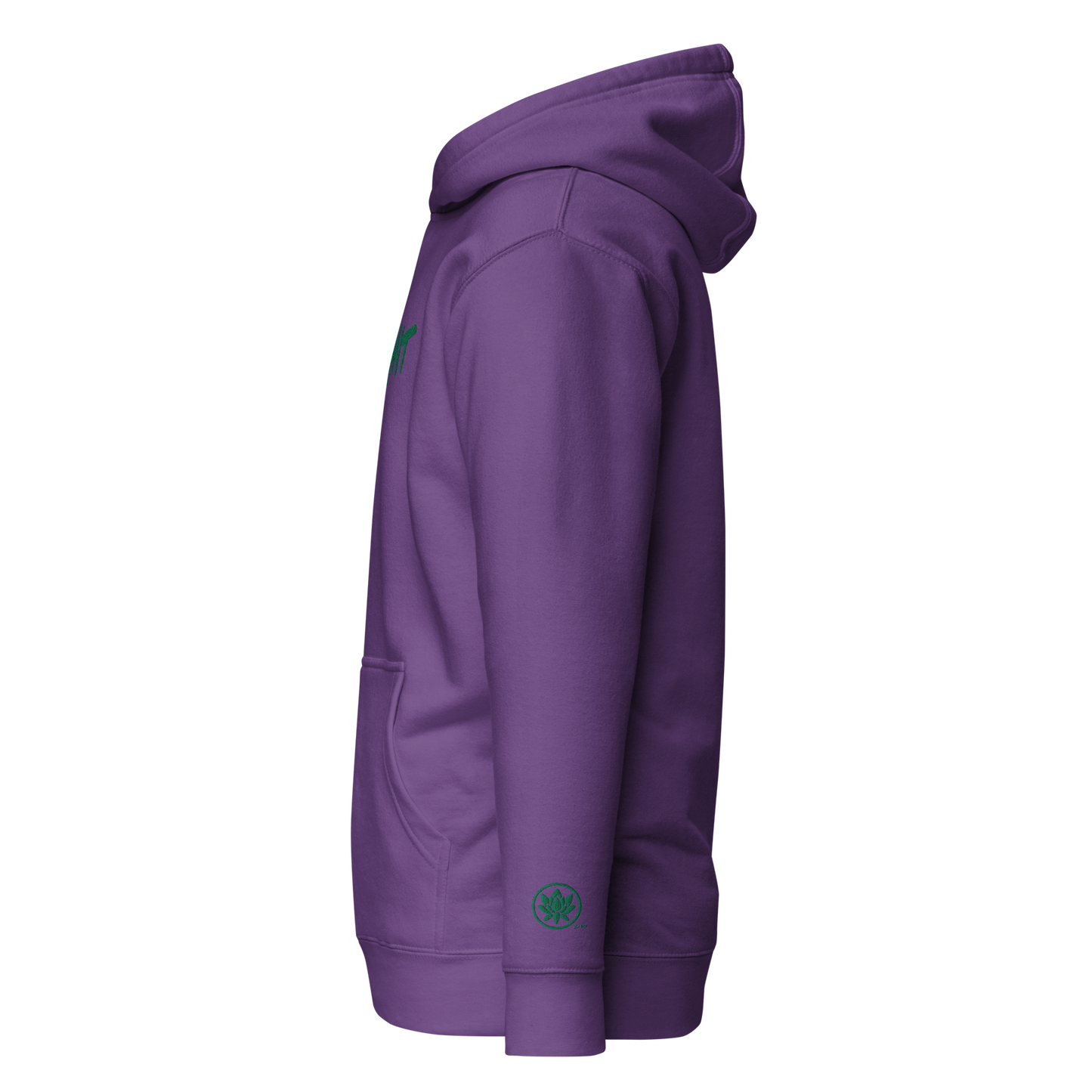 GODS PLANT PREMIUM HOODIE - GREEN LETTER EDITION